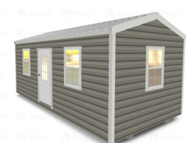 Keen's Buildings, 10x20 Shed w/ Eve Side Door, KBS-EG102007-1D4W