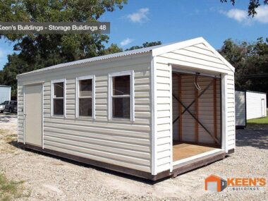 Keen's Buildings, Gable Sheds, KBS-AFRAMESHE-1D2W