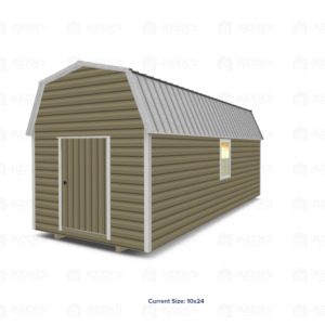 10x24 Lofted Shed Barn