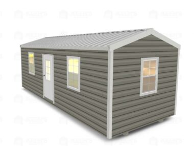 Keen's Buildings, 10x24 Shed w/ Eve Side Door, KBS-EG102407-1D4W