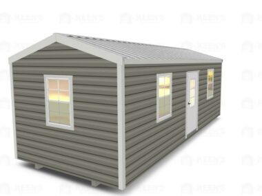 Keen's Buildings, 10x24 Shed w/ Eve Side Door, KBS-EG102407-1D4W