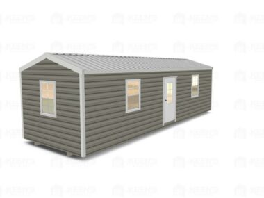 Keen's Buildings, 10x30 Shed w/ Eve Side Door, KBS-EG103007-1D4W