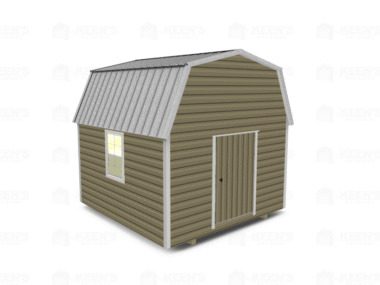 Keen's Buildings, 12x12 Lofted Shed Barn, KBS-GSD121207-1D2W