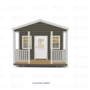 12x12 Shed w/ Porch