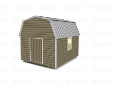 12x14 Lofted Shed Barn
