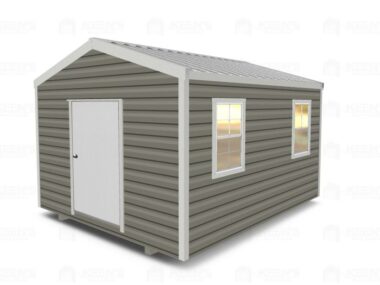 Keen's Buildings, 12x14 Shed w/ Gable Side Door, KBS-121407GSD-1D2W