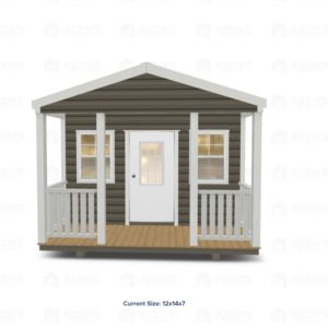12x14 Shed w/ Porch