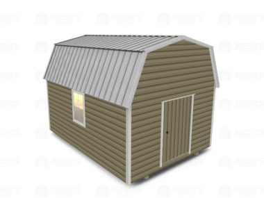 Keen's Buildings, 12x16 Lofted Shed Barn, KBS-GSD121607-1D2W