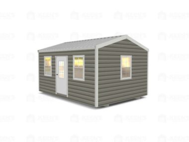 Keen's Buildings, 12x16 Shed w/ Eve Side Door, KBS-EG121607-1D4W