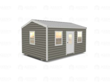 Keen's Buildings, 12x16 Shed w/ Eve Side Door, KBS-EG121607-1D4W