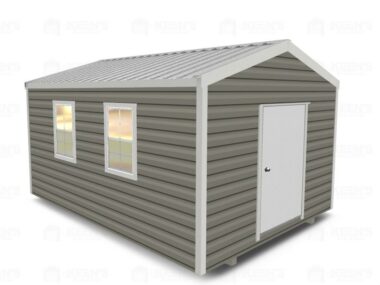 Keen's Buildings, 12x16 Shed w/ Gable Side Door, KBS-121607GSD-1D4W