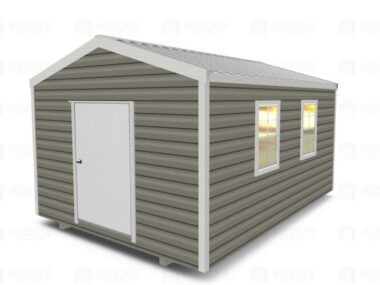 Keen's Buildings, 12x16 Shed w/ Gable Side Door, KBS-121607GSD-1D4W