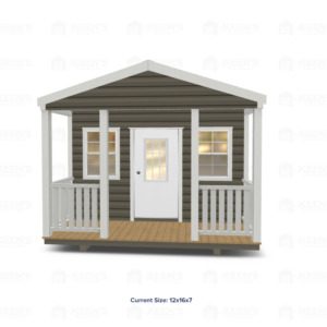 12x16 Shed w/ Porch