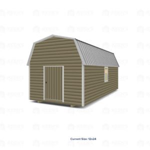 12x24 Lofted Shed Barn