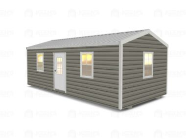 Keen's Buildings, 12x24 Shed w/ Eve Side Door, KBS-EG122407-1D4W