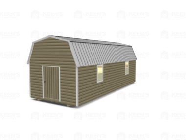 Keen's Buildings, 12x30 Lofted Shed Barn, KBS-GSD123007-1D4W