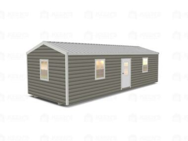 Keen's Buildings, 12x30 Shed w/ Eve Side Door, KBS-EG123007-1D4W