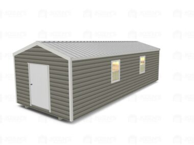 Keen's Buildings, 12x30 Shed w/ Gable Side Door, KBS-123007GSD-1D4W