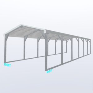 12x30x6 Carport