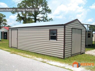 Keen's Buildings, Gable Sheds, KBS-AFRAMESHE-1D2W