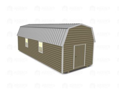 Keen's Buildings, 12x32 Lofted Shed Barn, KBS-GSD123207-1D4W