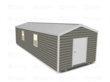 Keen's Buildings, 12x32 Shed w/ Gable Side Door, KBS-123207GSD-1D4W