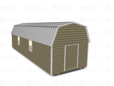 Keen's Buildings, 12x36 Lofted Shed Barn, KBS-GSD123607-1D4W