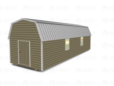Keen's Buildings, 12x36 Lofted Shed Barn, KBS-GSD123607-1D4W