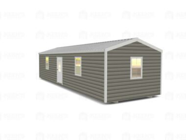 Keen's Buildings, 12x36 Shed w/ Eve Side Door, KBS-EG123607-1D4W