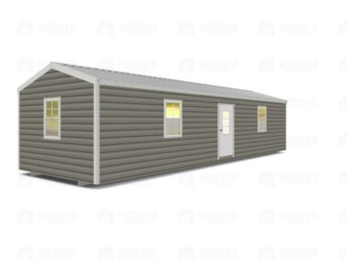 Keen's Buildings, 12x36 Shed w/ Eve Side Door, KBS-EG123607-1D4W