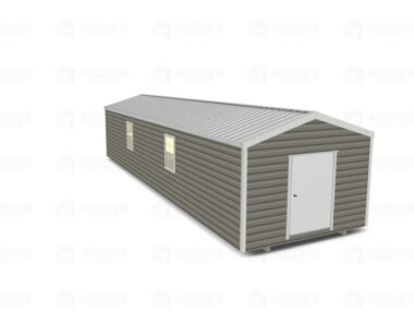 Keen's Buildings, 12x40 Shed w/ Gable Side Door, KBS-124007GSD-1D4W