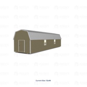 12x44 Lofted Shed Barn