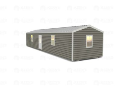 12x44 Shed w/ Eve Side Door