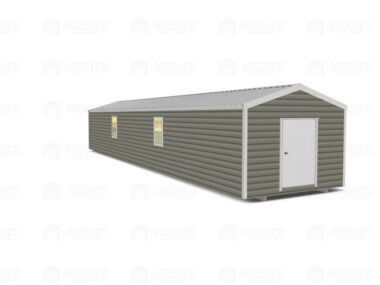 Keen's Buildings, 12x50 Shed w/ Gable Side Door, KBS-125007GSD-1D4W