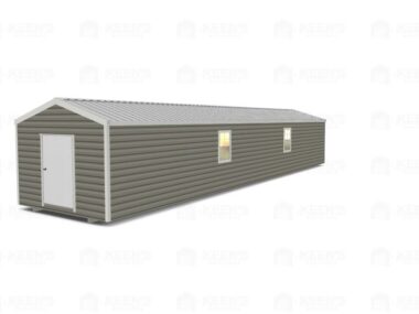 12x50 Shed w/ Gable Side Door