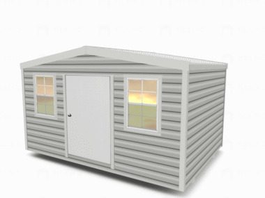 14x10 Shed w/ Gable Side Door
