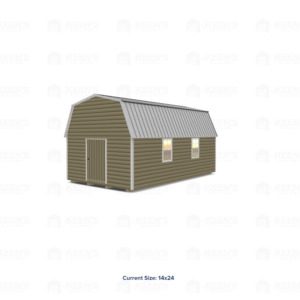 14x24 Lofted Shed Barn