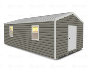 Keen's Buildings, 14x24 Shed w/ Gable Side Door, KBS-142407GSD-1D4W