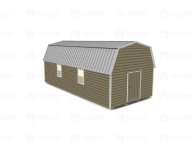 Keen's Buildings, 14x30 Lofted Shed Barn, KBS-GSD143007-1D4W