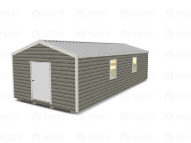 Keen's Buildings, 14x32 Shed w/ Gable Side Door, KBS-143207GSD-1D4W