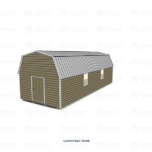 14x36 Lofted Shed Barn
