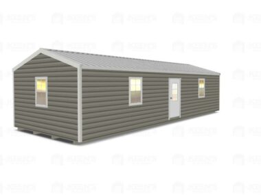 Keen's Buildings, 14x36 Shed w/ Eve Side Door, KBS-EG143607-1D4W