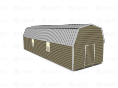 Keen's Buildings, 14x40 Lofted Shed Barn, KBS-GSD144007-1D4W