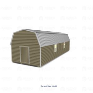 14x40 Lofted Shed Barn