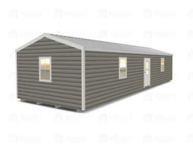 Keen's Buildings, 14x40 Shed w/ Eve Side Door, KBS-EG144007-1D4W