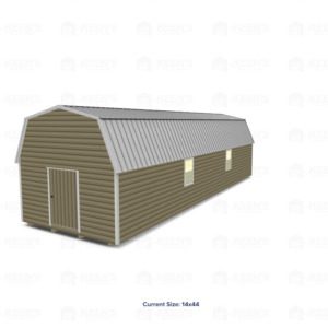 14x44 Lofted Shed Barn