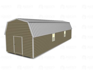 Keen's Buildings, 14x44 Lofted Shed Barn, KBS-GSD144407-1D4W