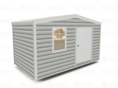 Keen's Buildings, 14x8 Shed w/ Gable Side Door, KBS-140807GSD-1D1W