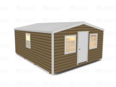 Keen's Buildings, 16x20 Shed w/ Gable Side Door, KBS-162007GSD-1D4W