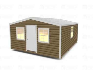 Keen's Buildings, 16x20 Shed w/ Gable Side Door, KBS-162007GSD-1D4W